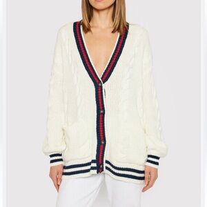 American eagle oversized V - neck sweater XL